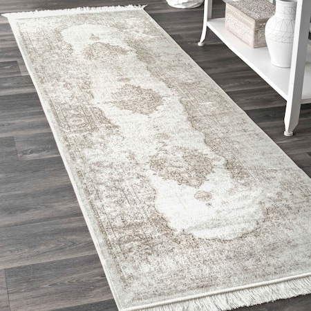 Nuloom Cantrell Faded Transitional Fringe Area Rug 2ft 8in x 8ft DCRS03A-2808